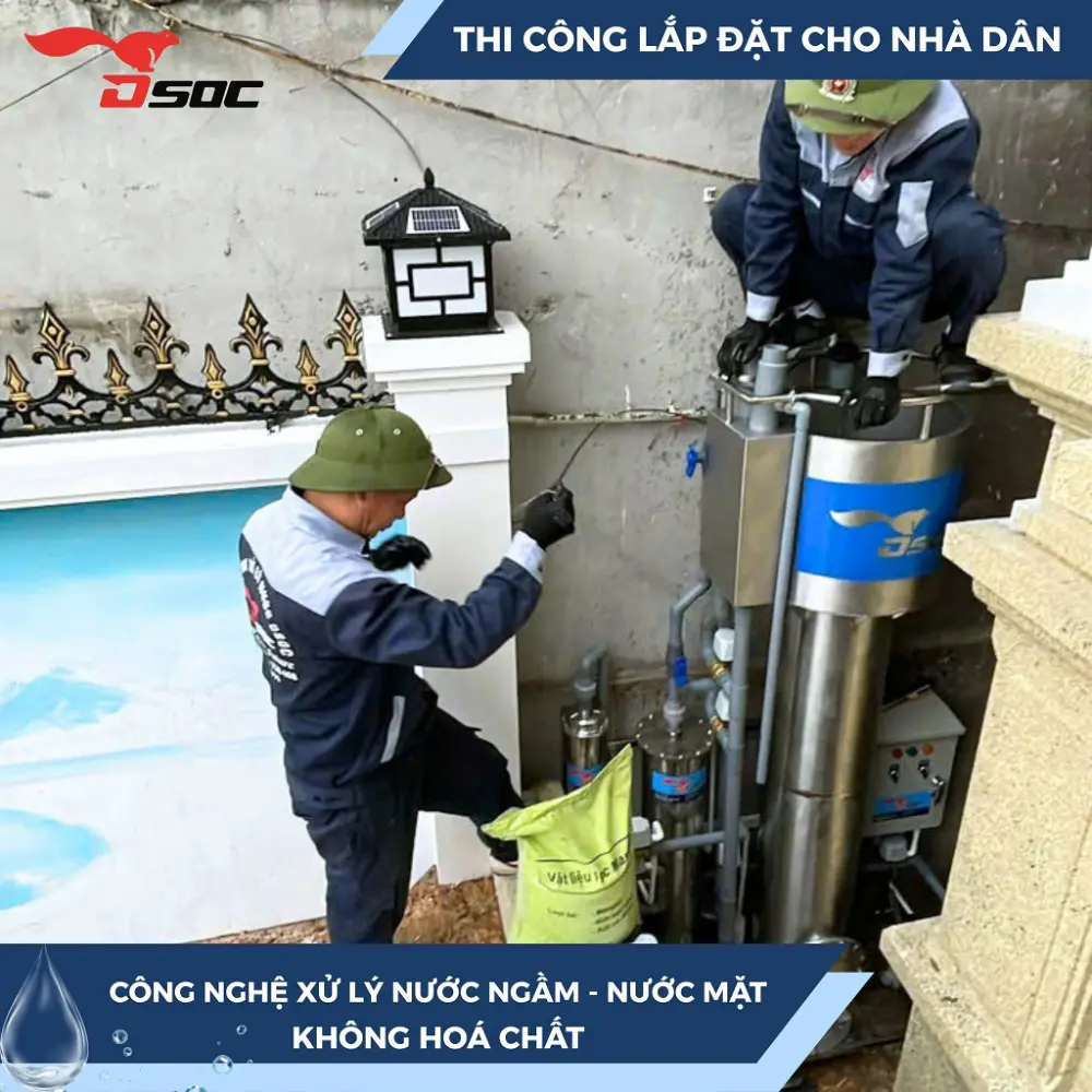 LỌC NƯỚC TỔNG DSOC: NÂNG CẤP CÔNG SUẤT – KHÔNG CẦN THAY MỚI!