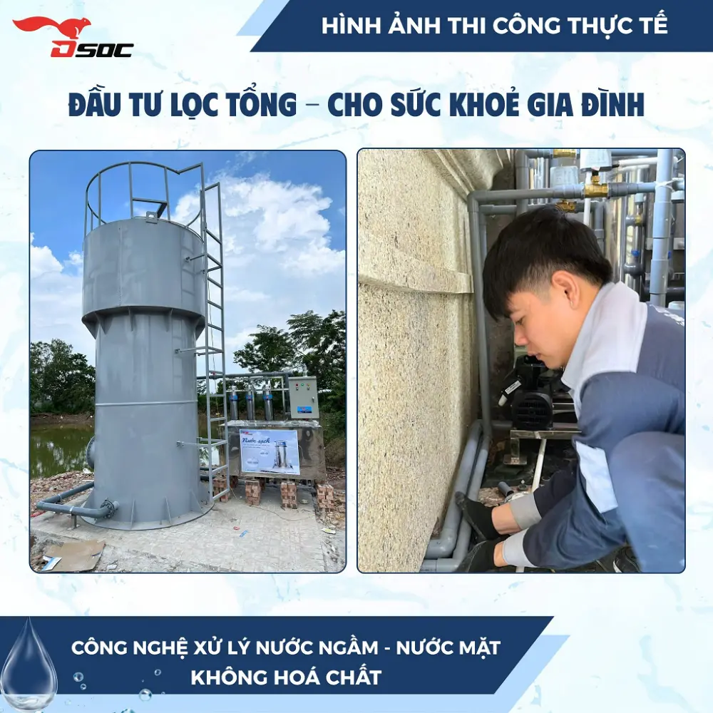 ĐẦU TƯ HỆ LỌC TỔNG – GIẢI PHÁP BẢO VỆ SỨC KHỎE VÀ THIẾT BỊ GIA ĐÌNH
