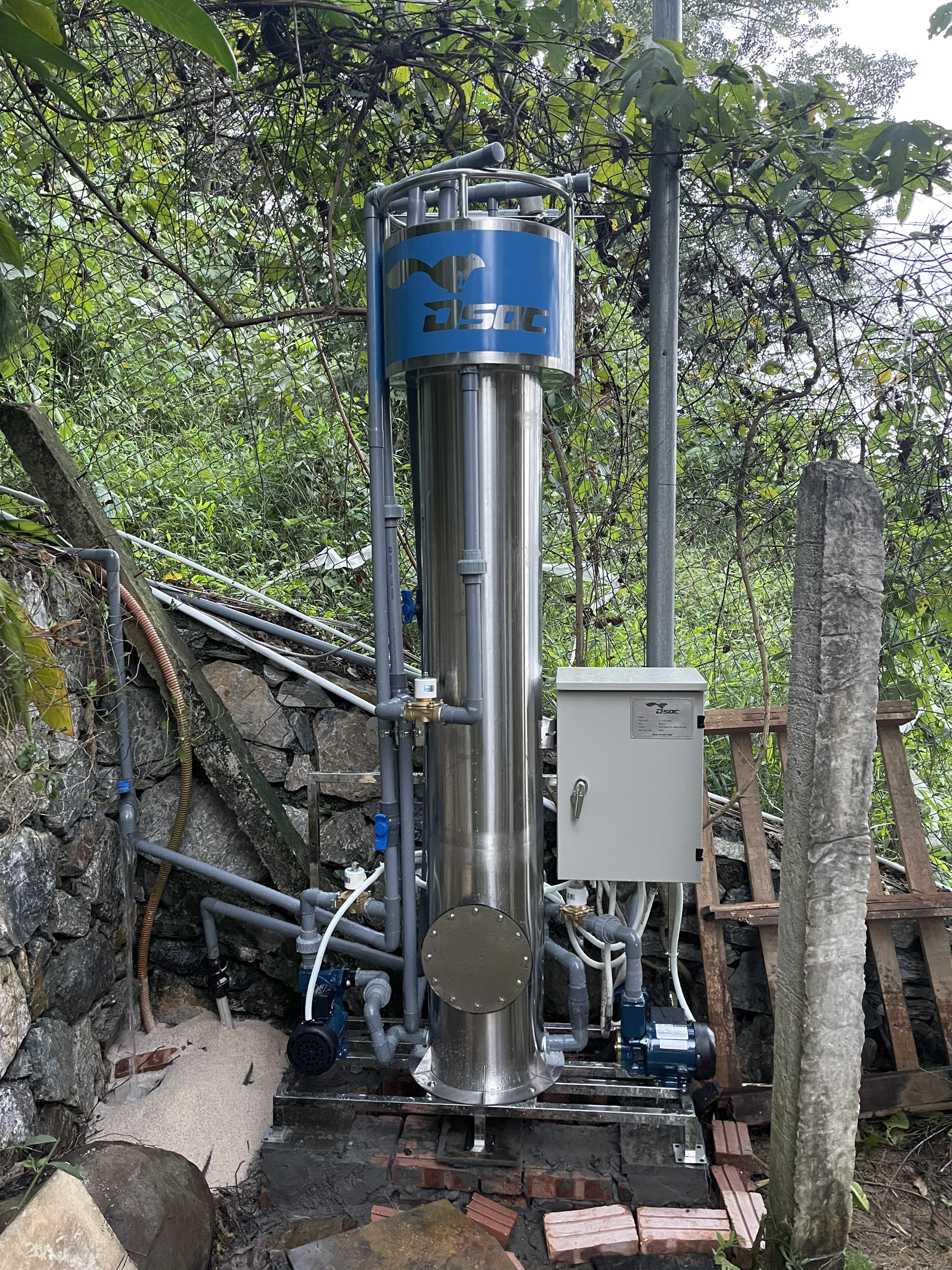 hệ thống xử lý nước giếng khoan